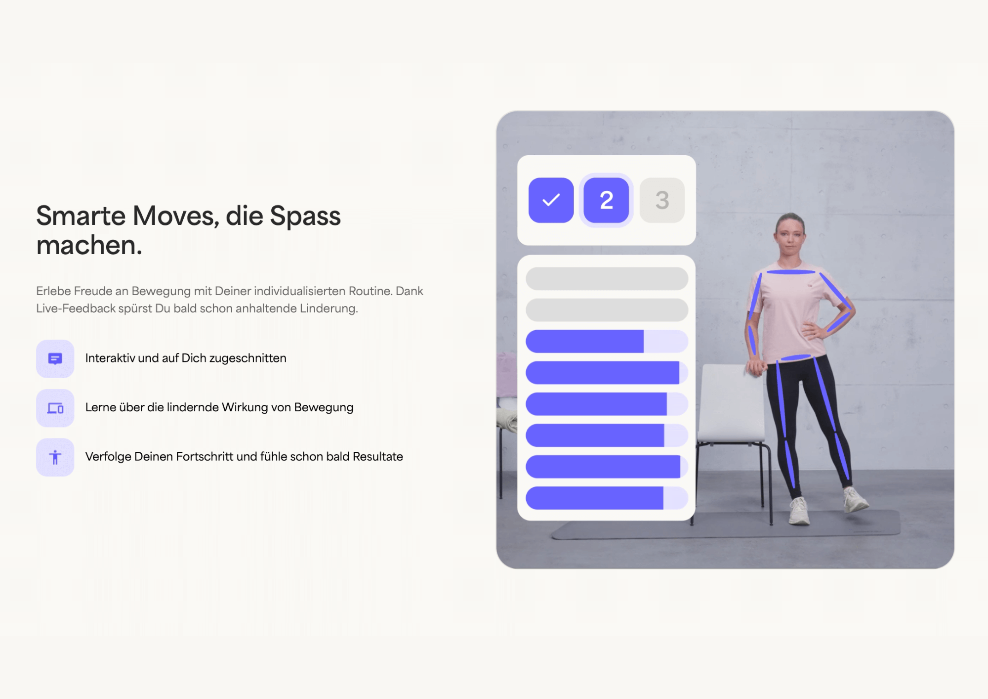 Smarte Moves, die Spass machen. So funktioniert Akina.