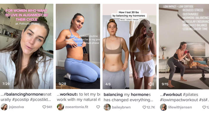 Let's take down the "hormone-balancing/cycle-syncing workout/diet" scam