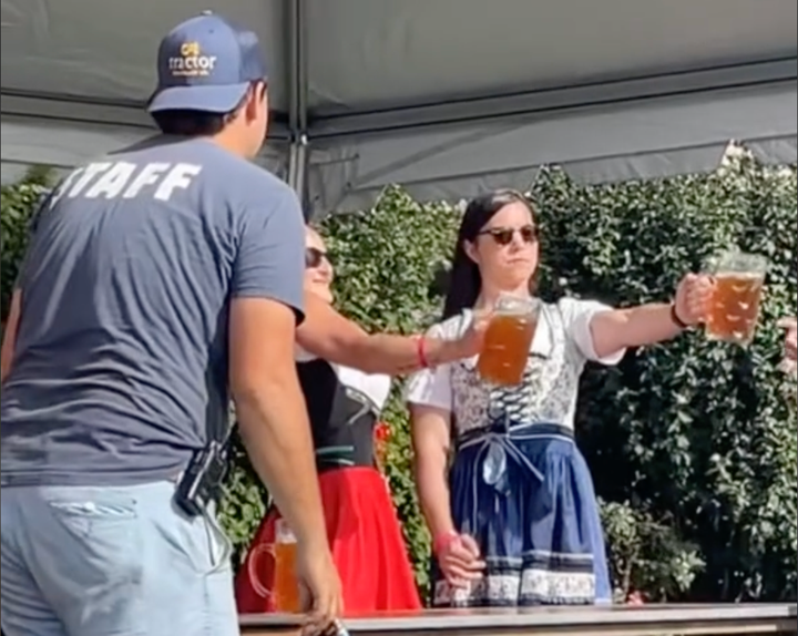 German word for "muscle soreness": an interview with a stein-holding champ