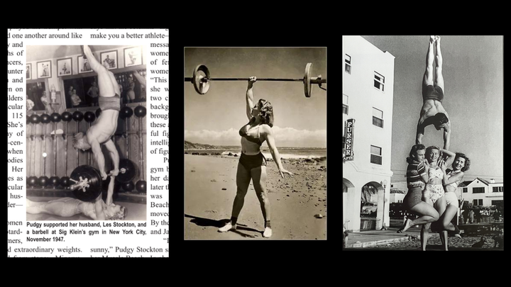 Pudgy Stockton, who loved to throw around her boyfriend for sport