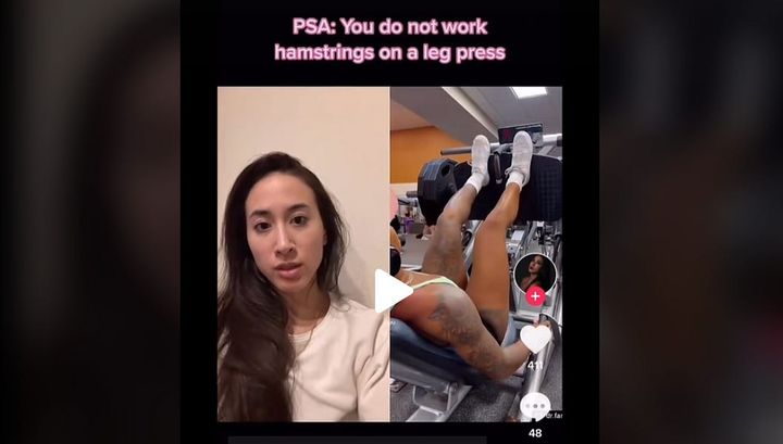 A TikTok meathead tried to own a woman, but he went too far