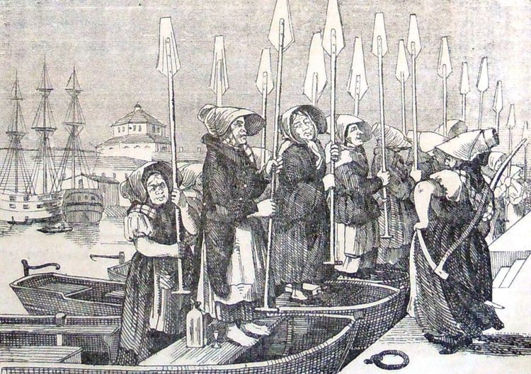"Good woman who rows like hell"