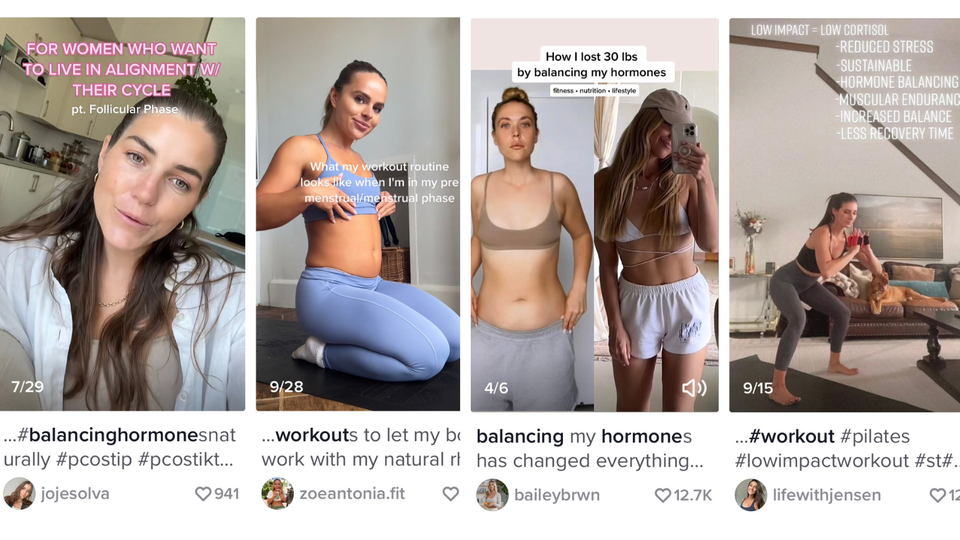 Let's take down the "hormone-balancing/cycle-syncing workout/diet" scam