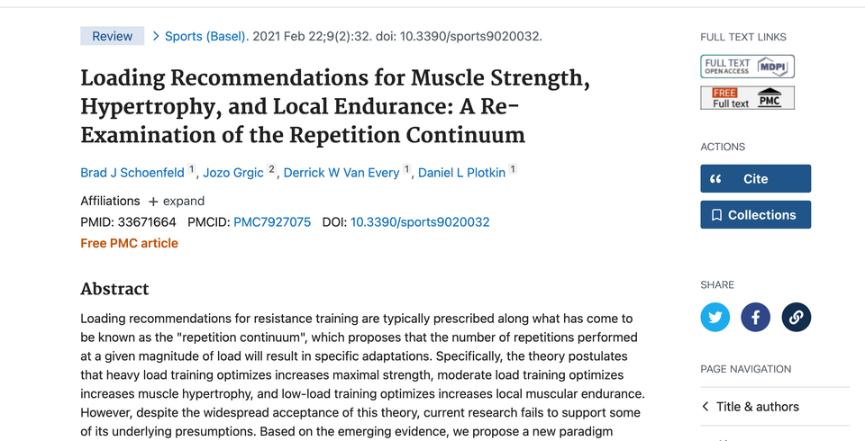 Does the number of reps matter? Yes. Why? I’ll tell you
