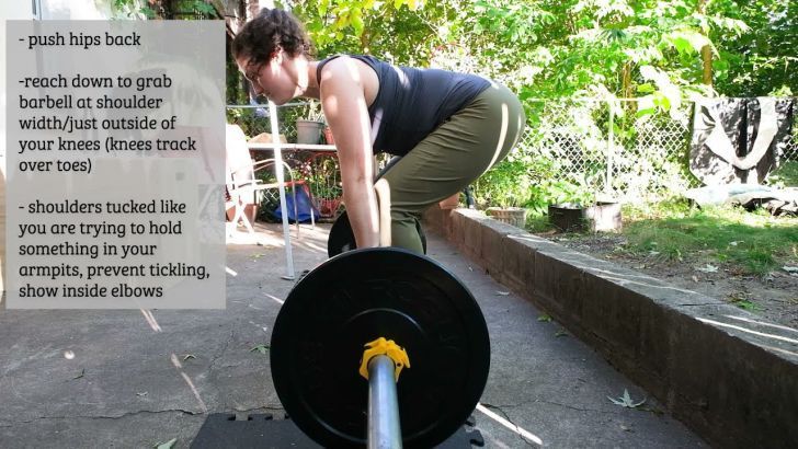 All the artist girlies are deadlifting