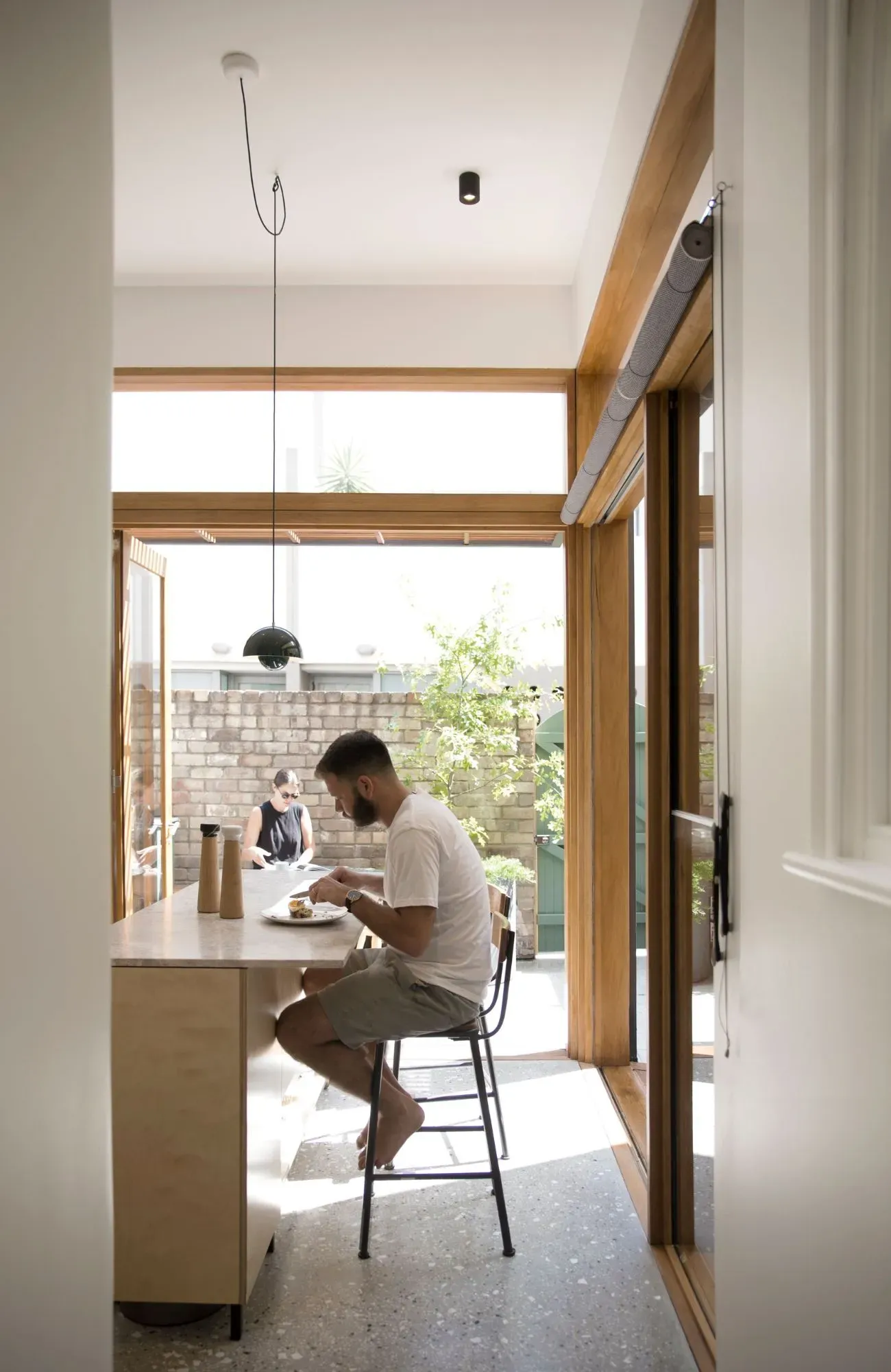 OTC Terrace House by Marker Architecture & Design kitchen view