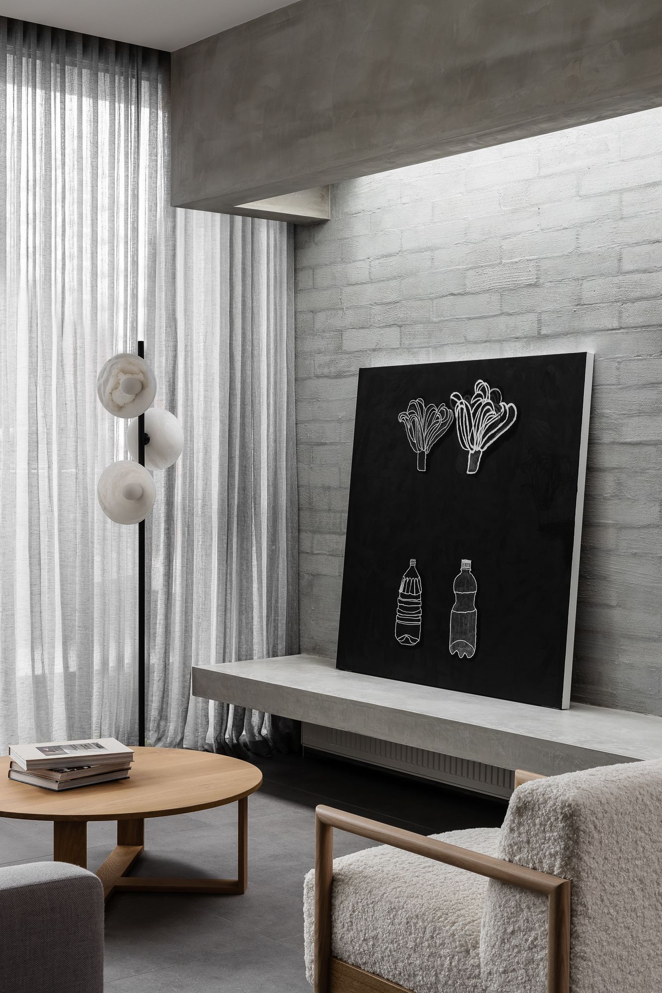 Ripponlea House by Luke Fry Architecture and Interior Design. Interior living room view