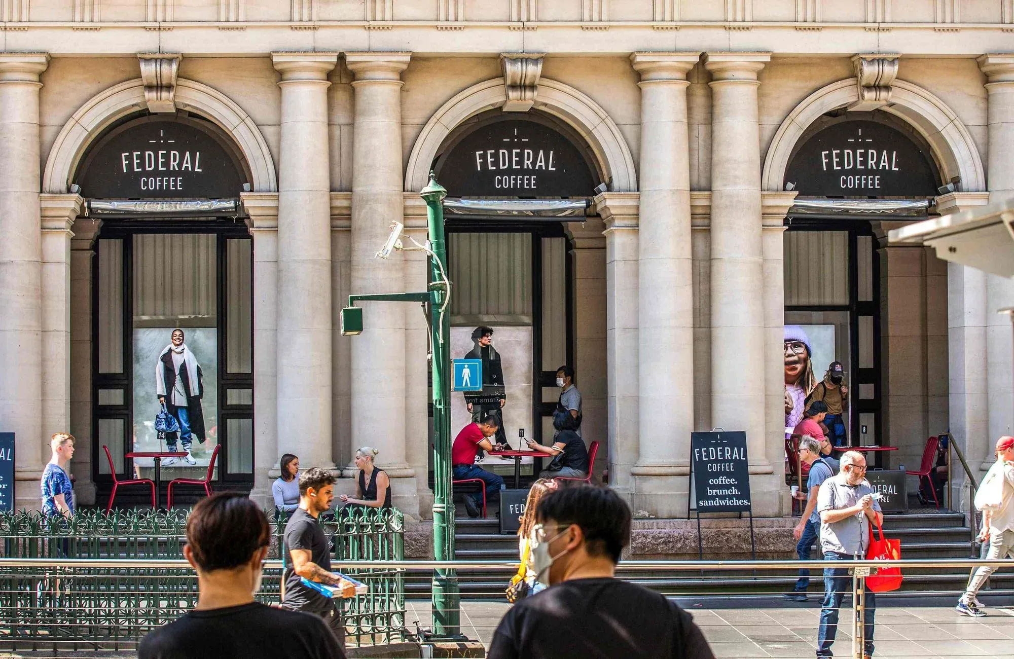 Voco Melbourne Central by IHG Hotels & Resorts. View out to melbourne central