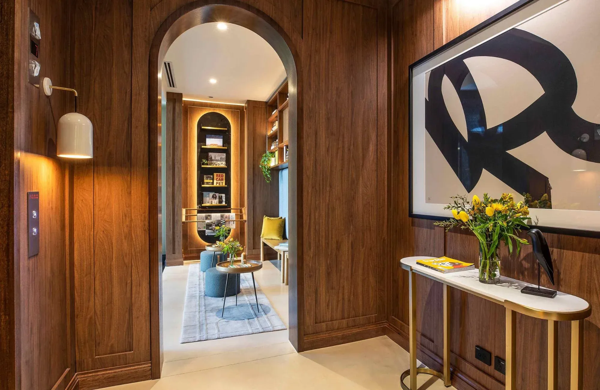 Voco Melbourne Central by IHG Hotels & Resorts. Cosy seating corner in lobby area