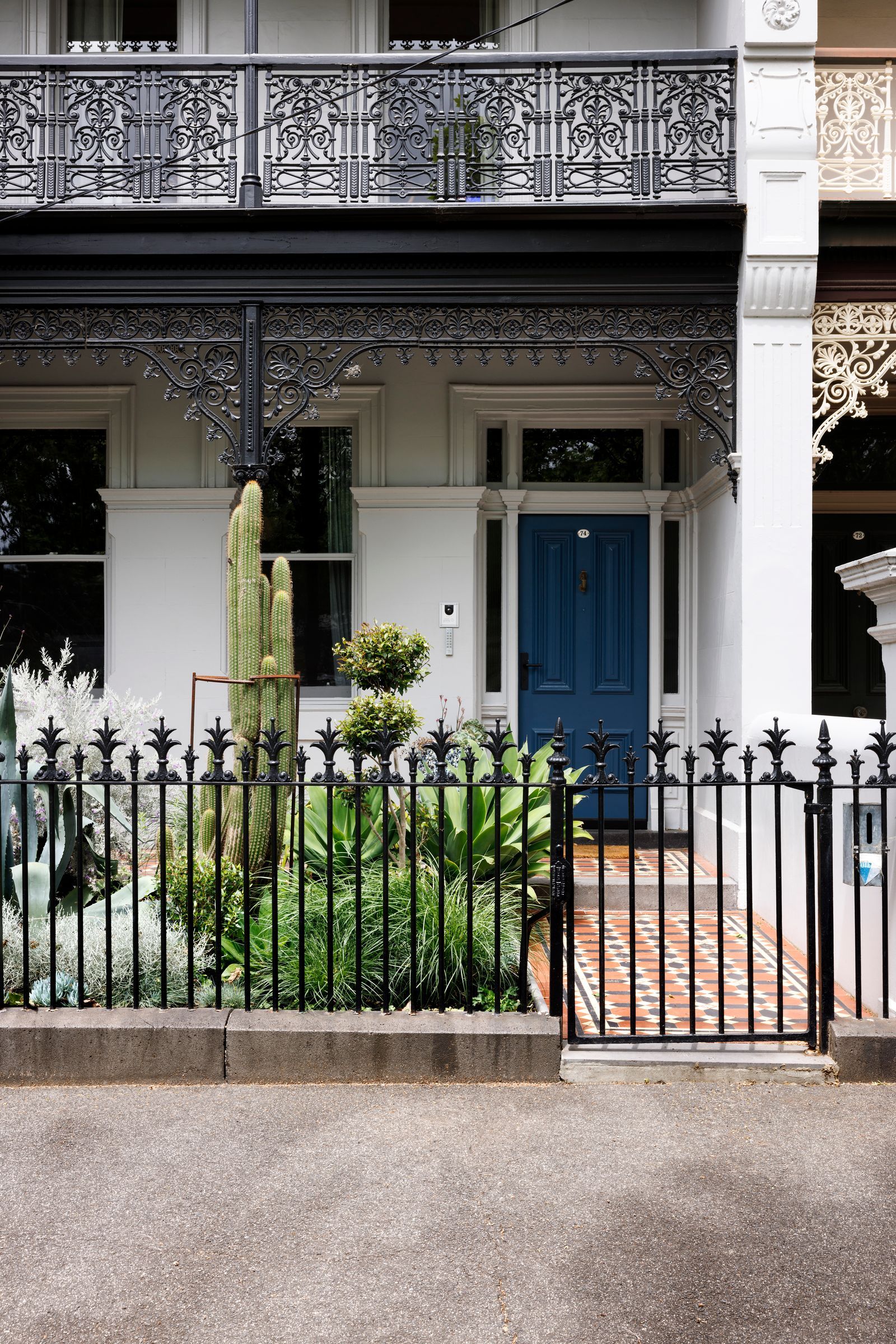 Tiara House by FMD Architects. Exterior front facade showcasing ornamental features of the Victorian terrace