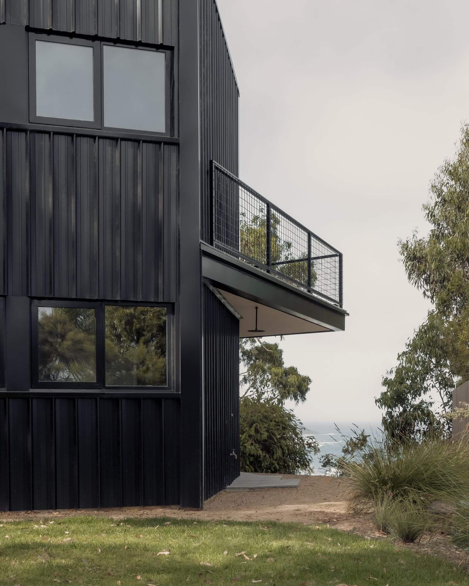 Kennett River House by MGAO showing house overlooking ocean view
