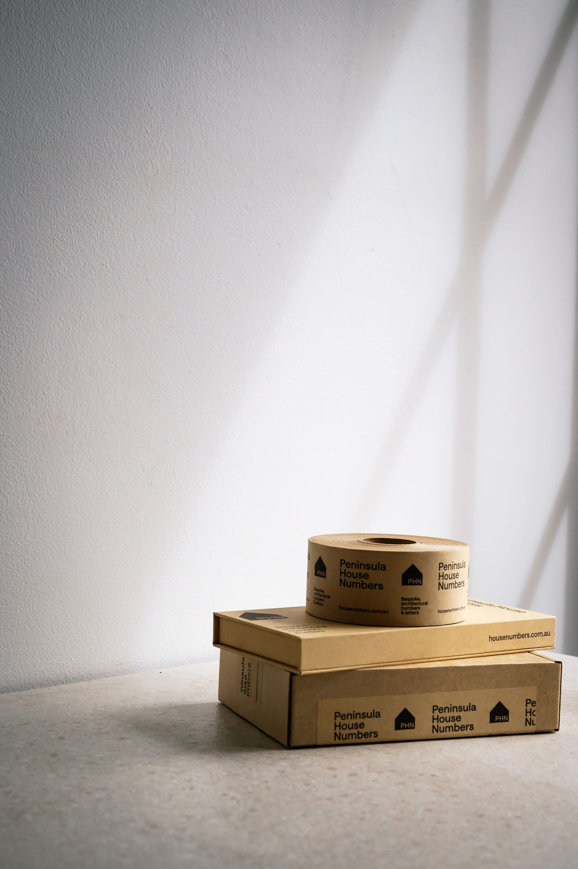 Peninsula House Numbers packaging