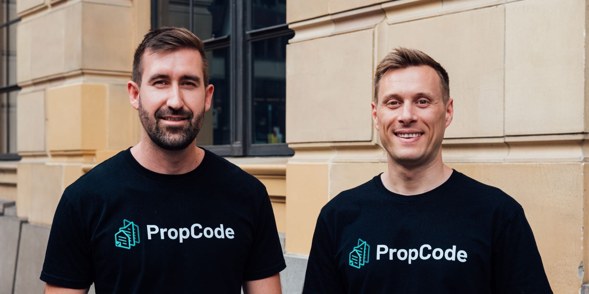 PropCode team portrait showing Will Sullivan and Jonah Turnquist.