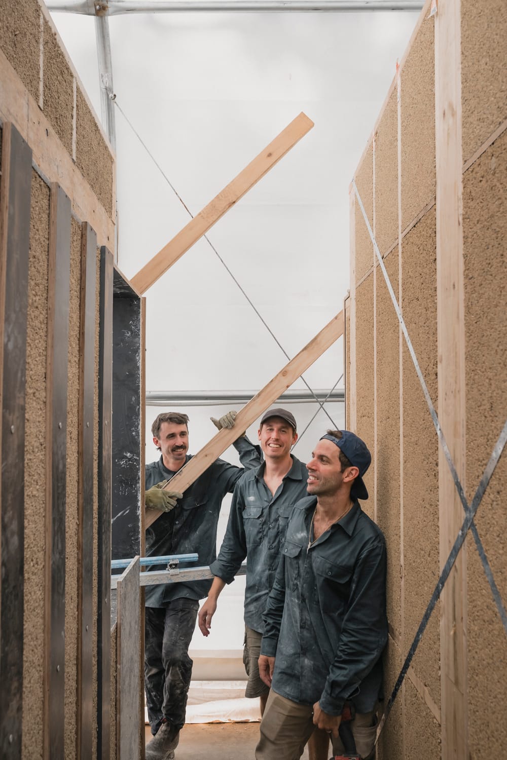 The Otetto team on site.