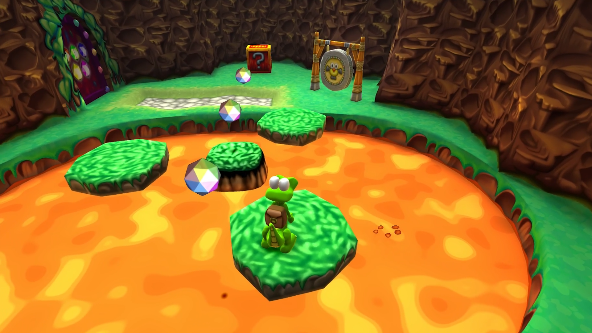 Croc remaster fire level