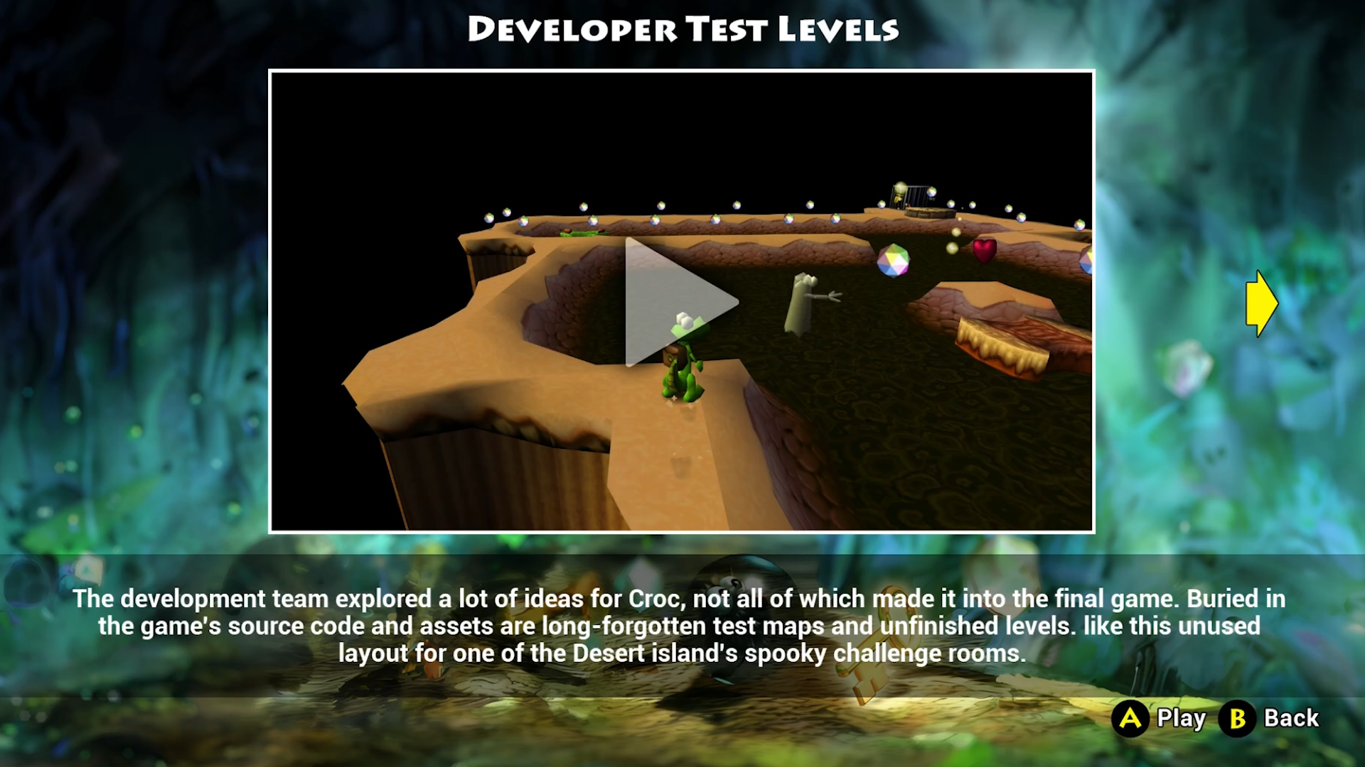 croc remastered developer test levels