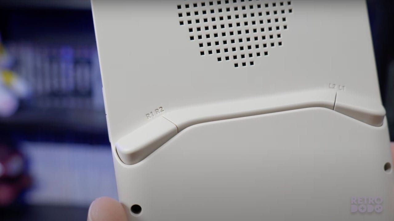 Back triggers on the console