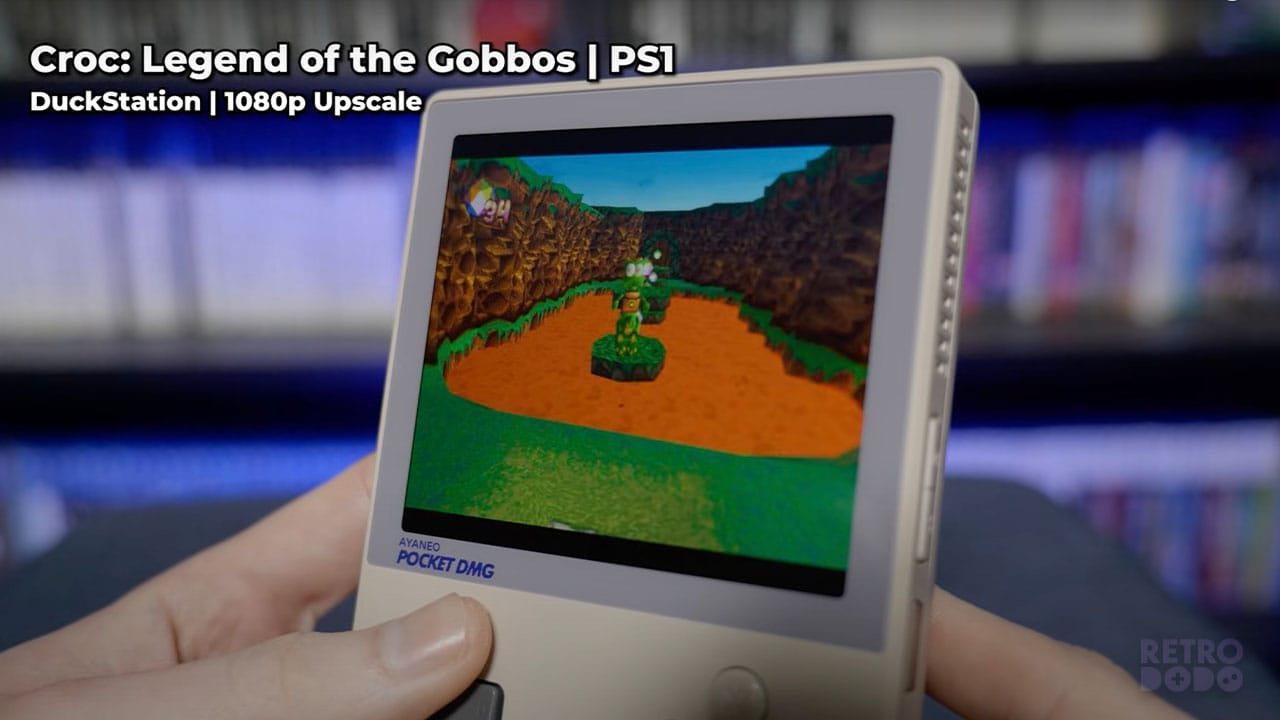 Croc: Legend of the Gobbos for the PS1 gameplay