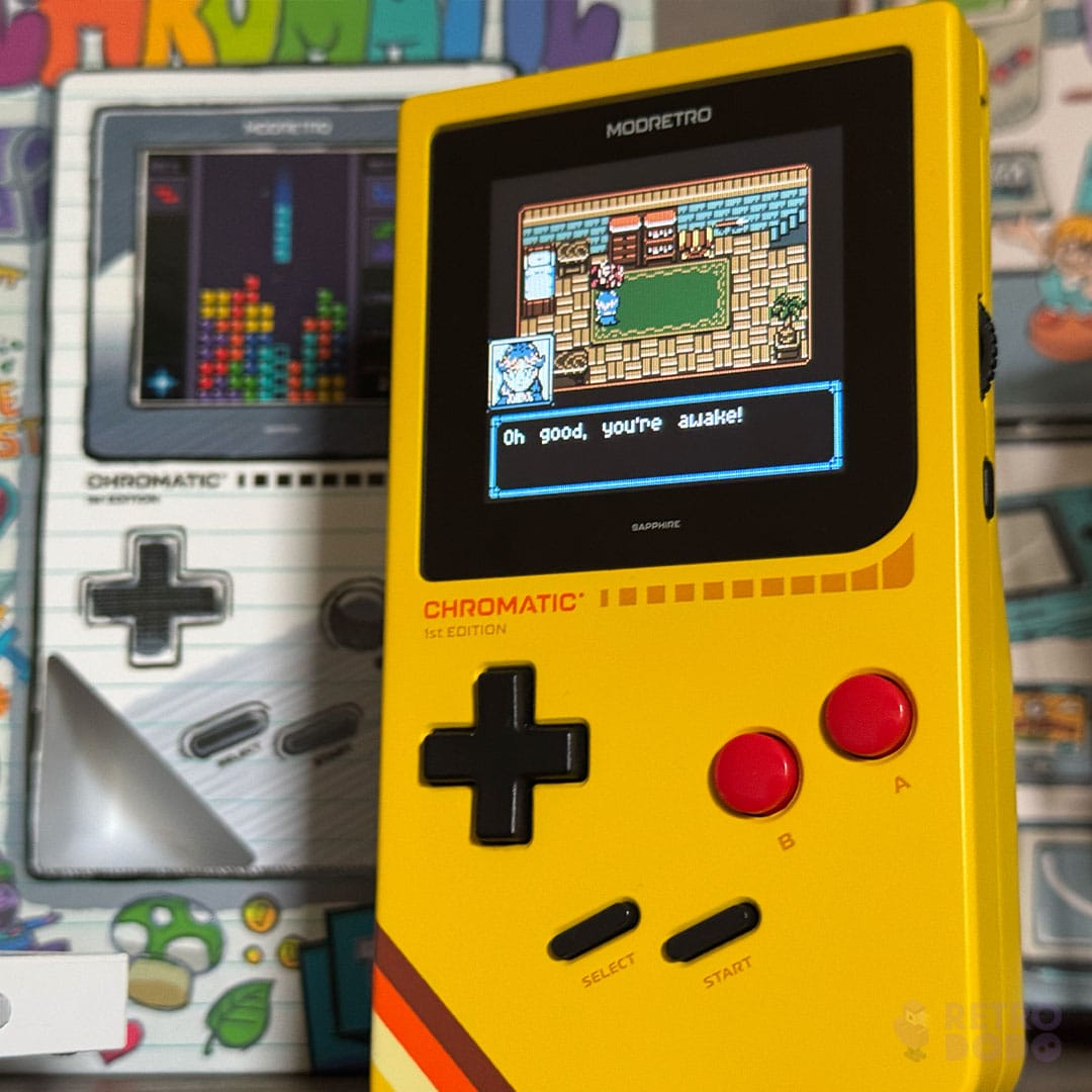 The first part of the gameplay on Dragonyhm, waking up in your bed. 