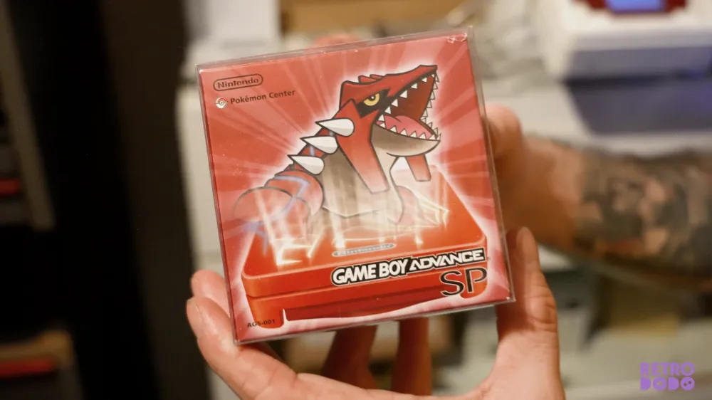 GBA SP Groudon edition (Japanese)