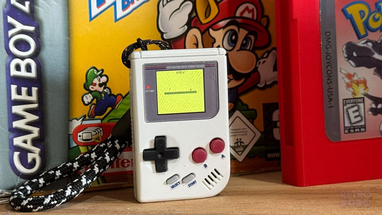 Ball bouncing game on the Micro GB