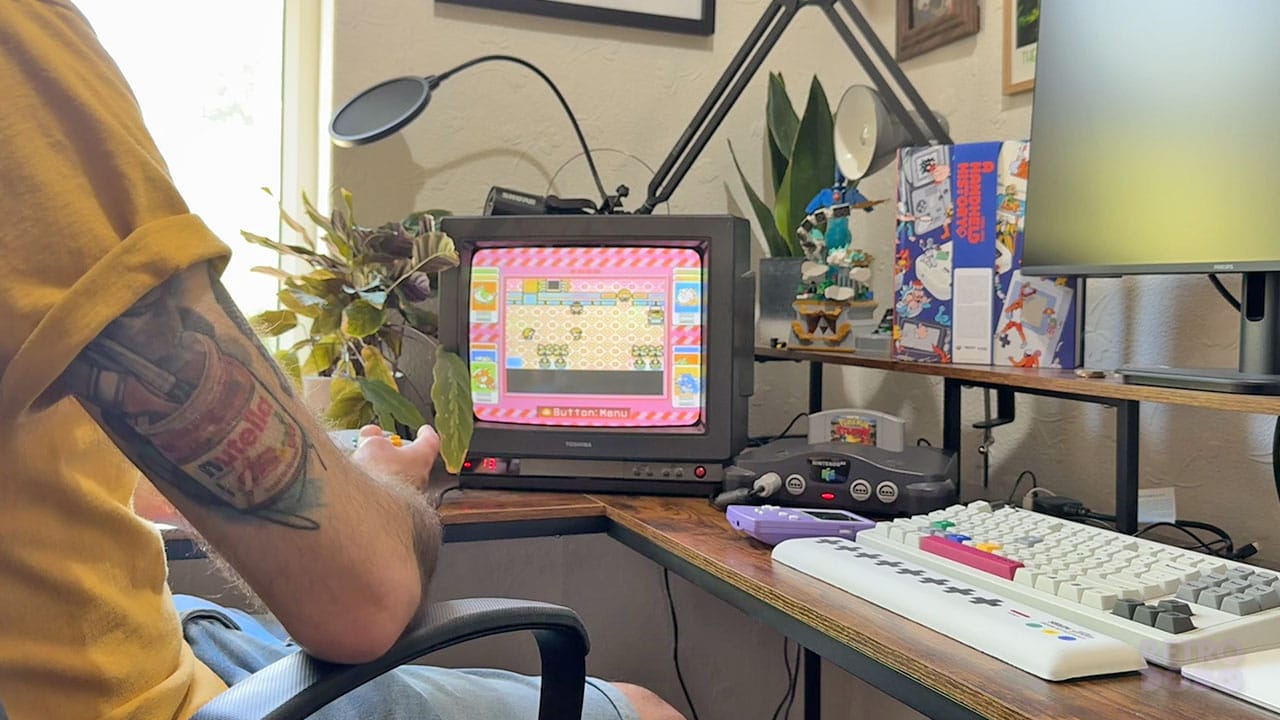 Playing Pokémon Red using the Transfer Pak