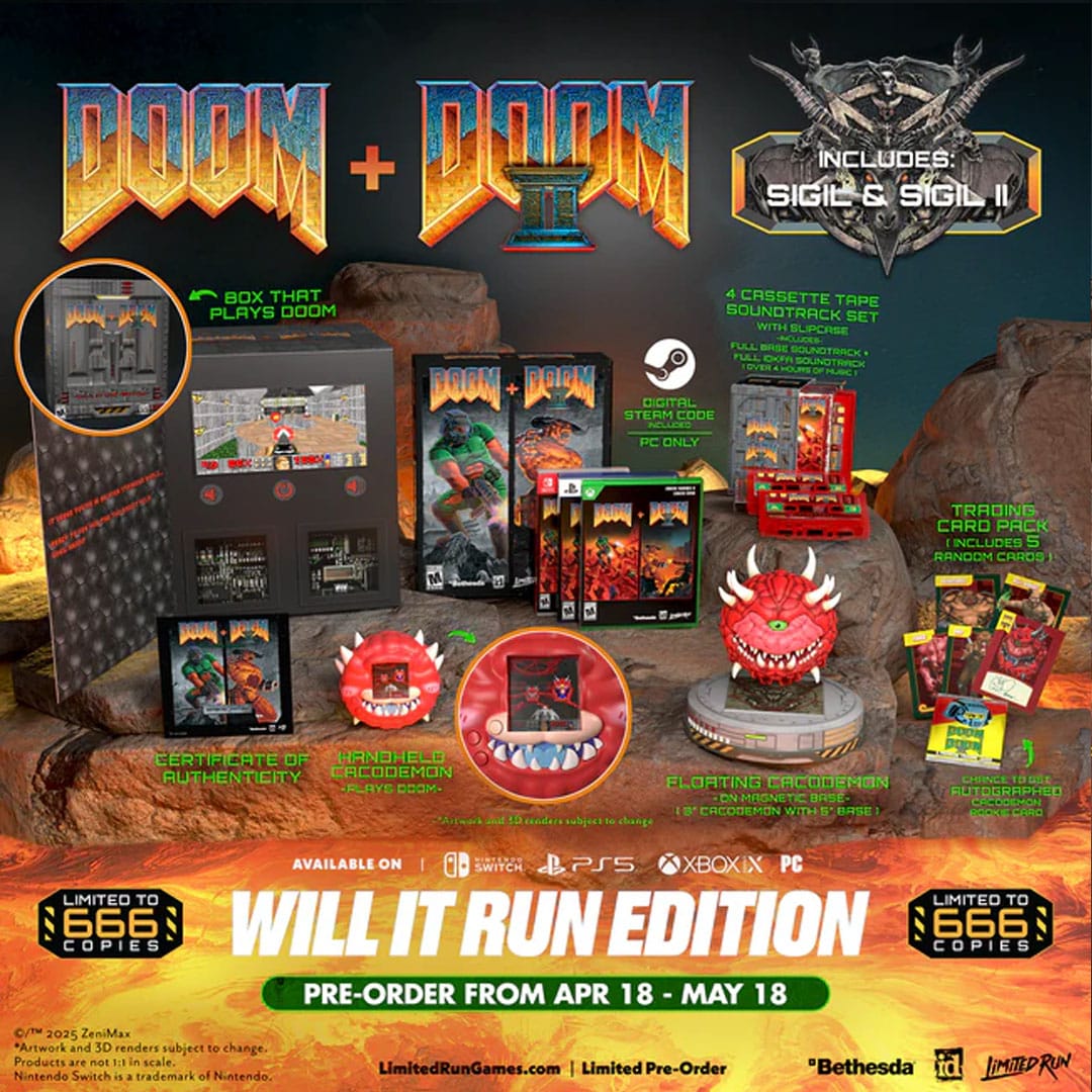Will it Run Edition of DOOM