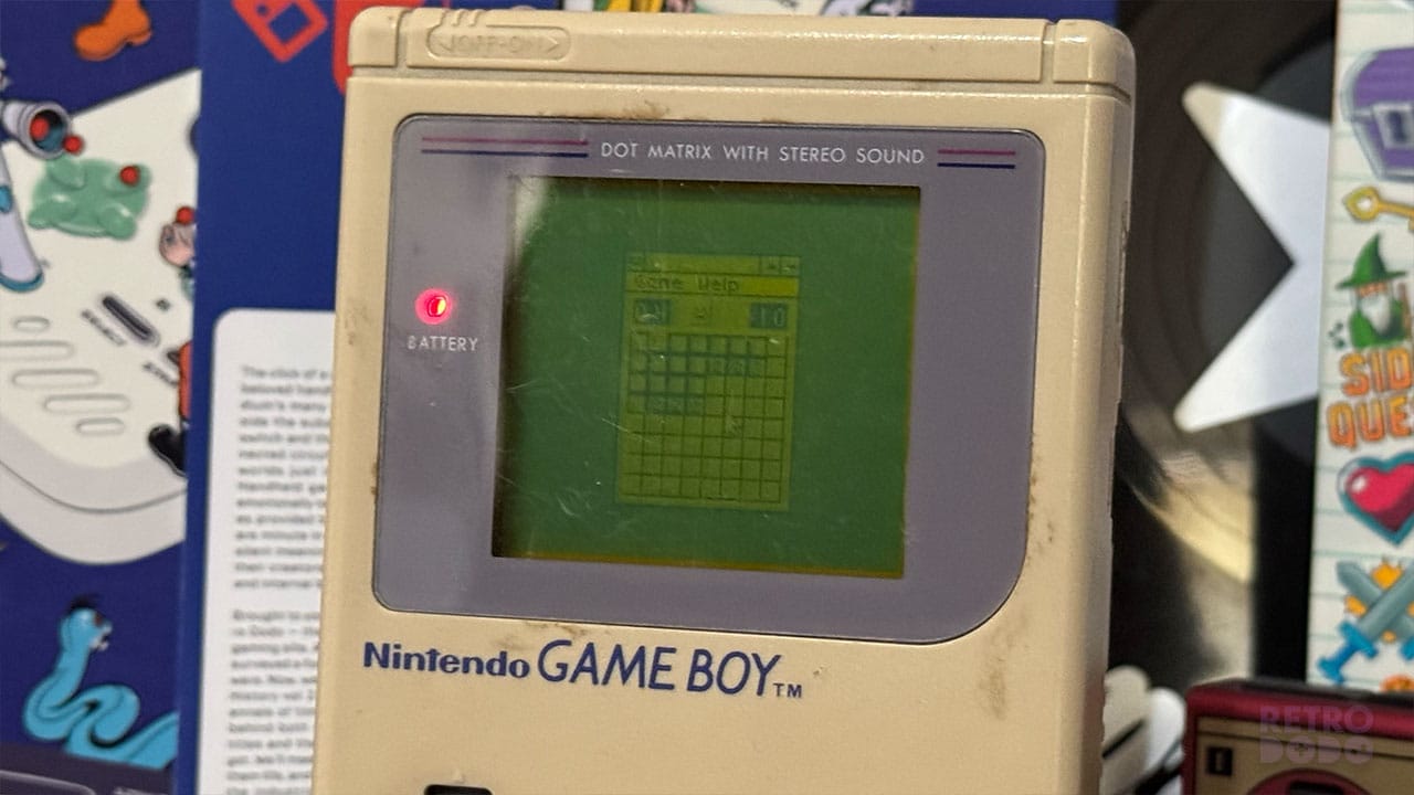 Minesweeper on the GB DMG