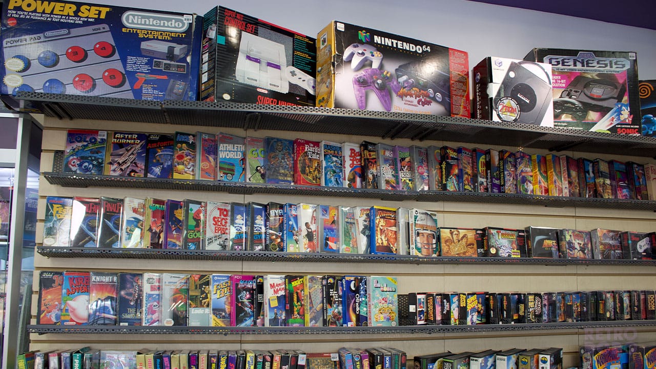 Retro MTL games and consoles