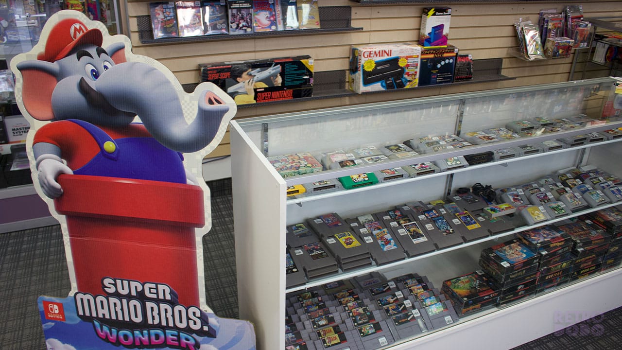 NES and SNES cartridges