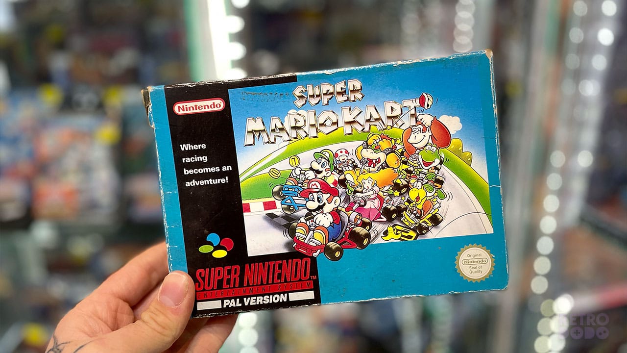 Super Mario Kart box