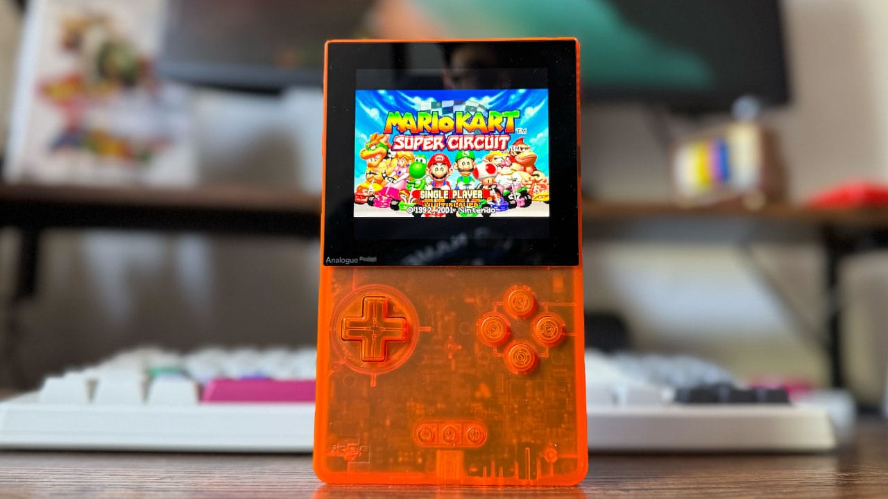 Mario Kart Super Circuit on the Analogue Pocket