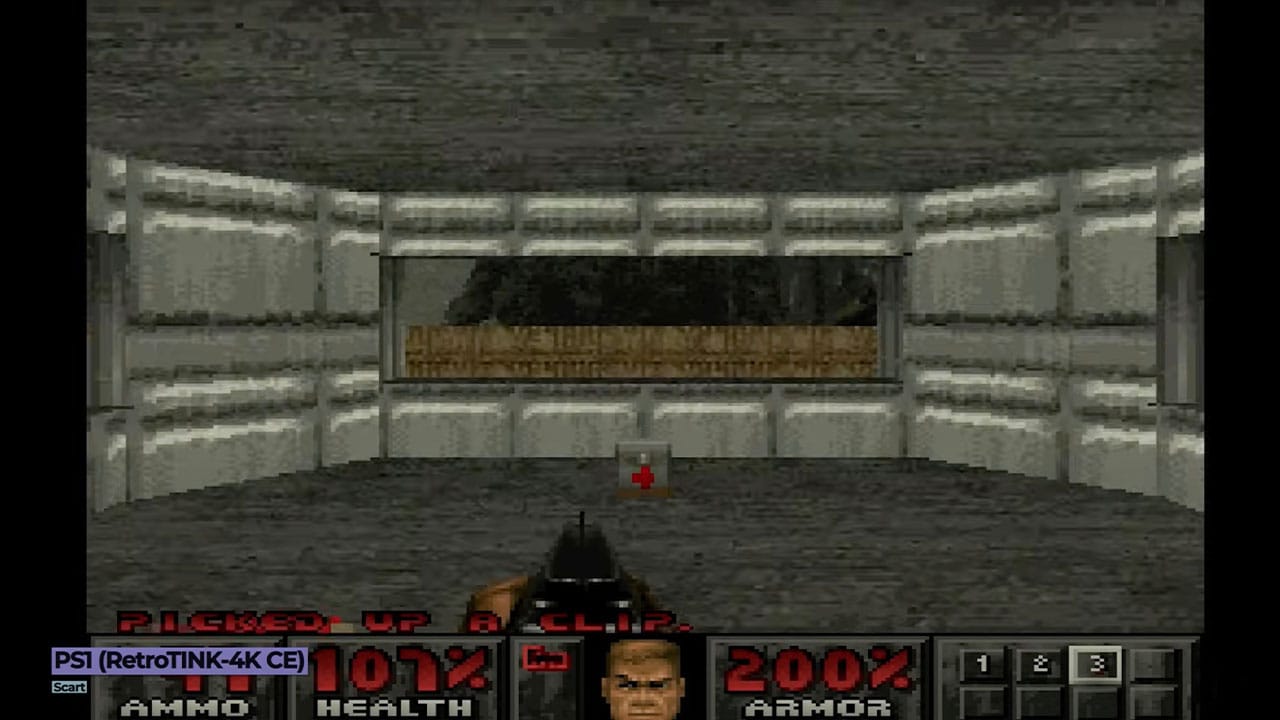 PS1 DOOM Gameplay