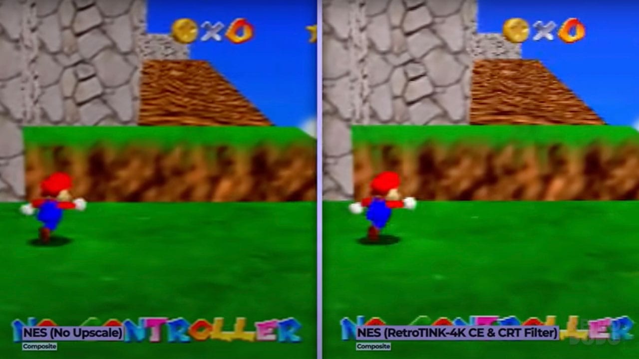 Super Mario 64 gameplay comparison