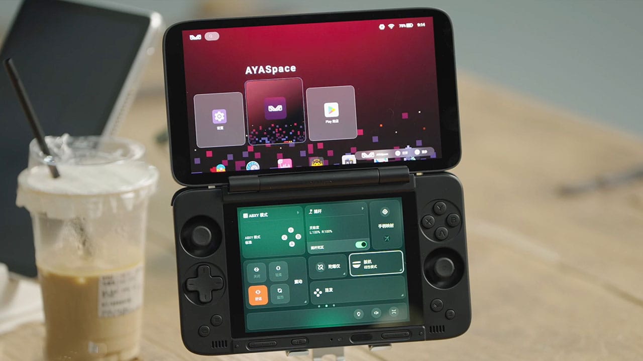 Black Pocket DS from AYANEO 