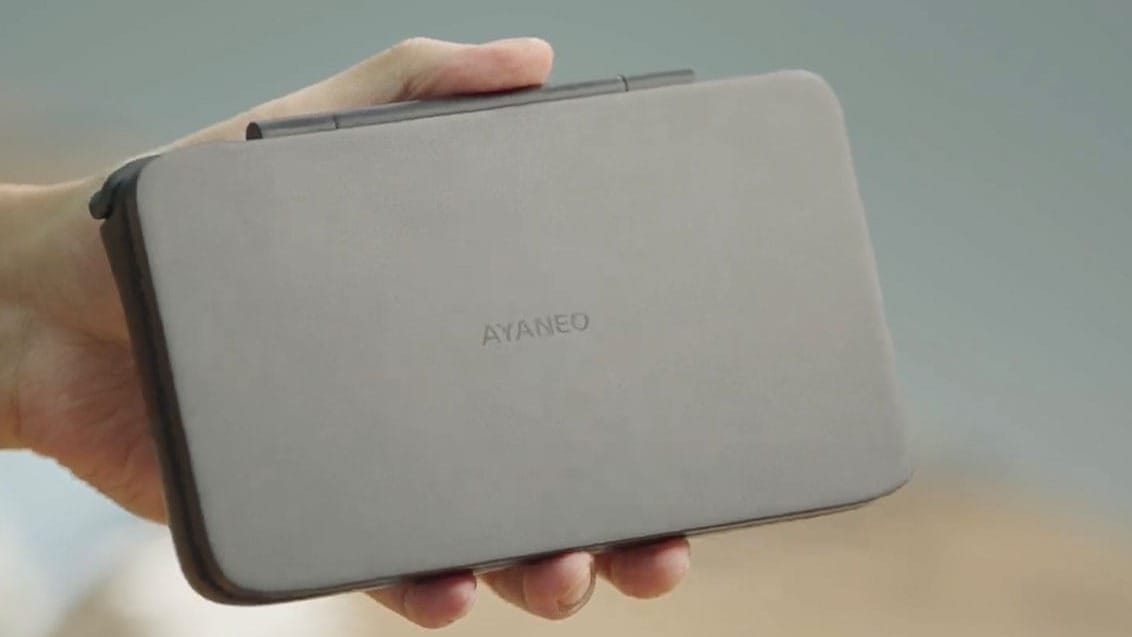 Shell on the AYANEO Android DS