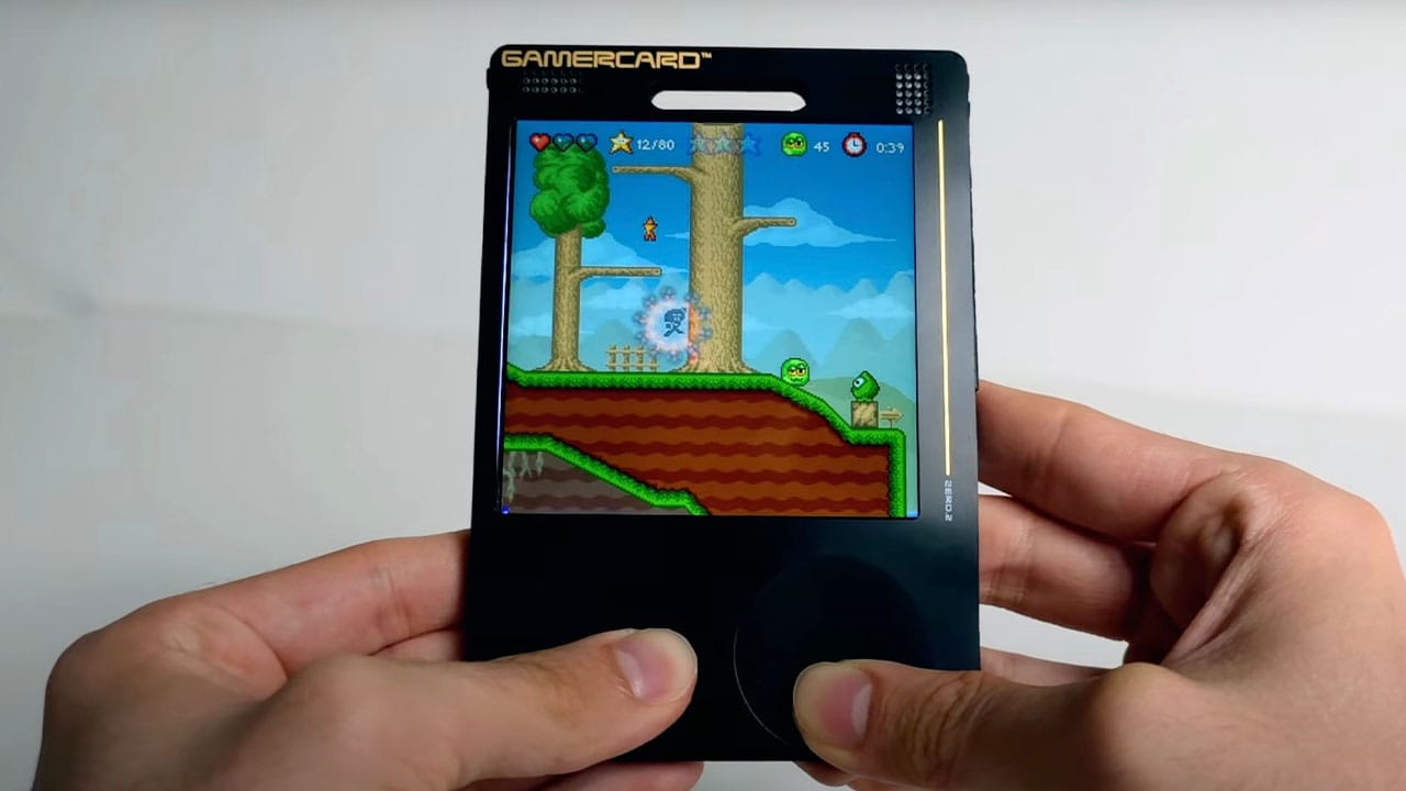 Playing on the GamerCard