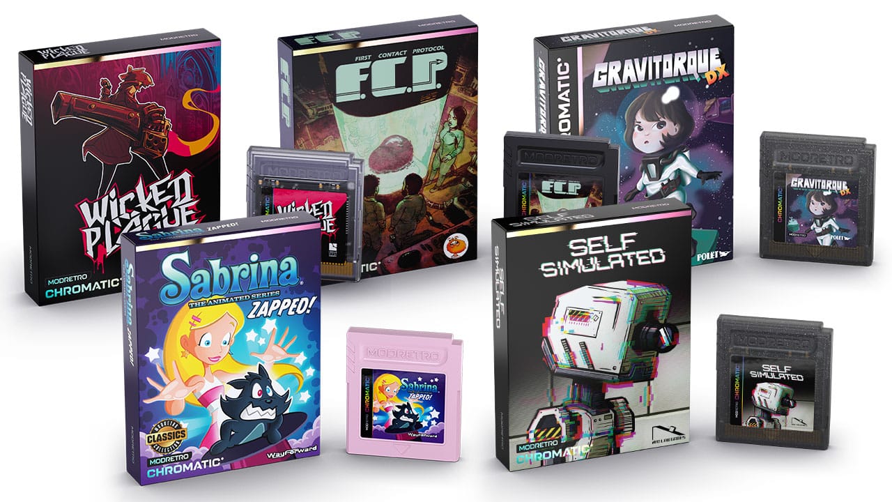 A selection of ModRetro games