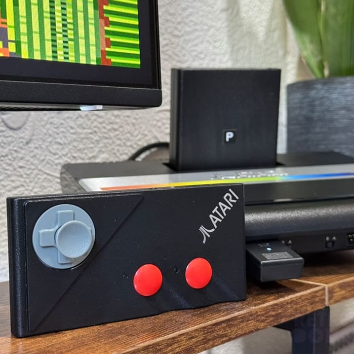 A close up of the 7800+ controller