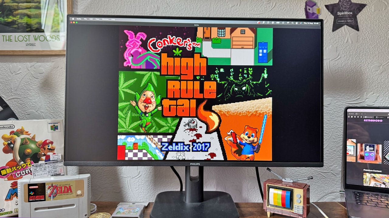 Conker's High Rule Tale title screen