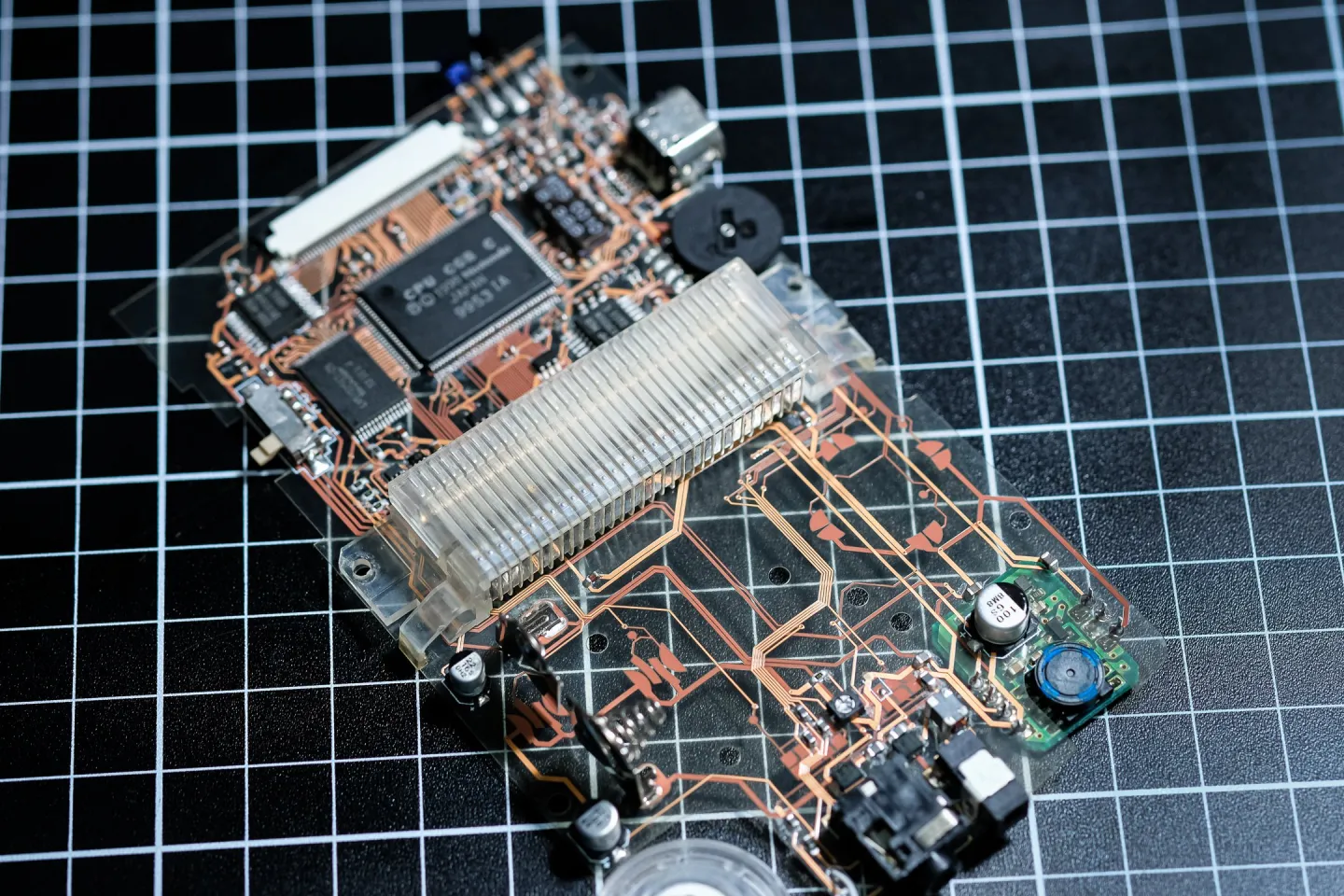 Completely clear PCB