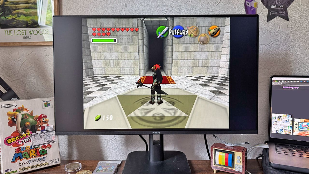 Ganondorf in the Temple of Time