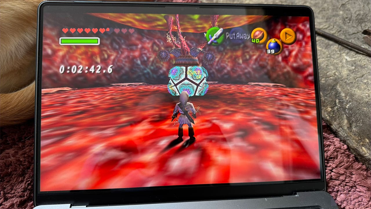 Ship of Harkinian on Seb's Laptop