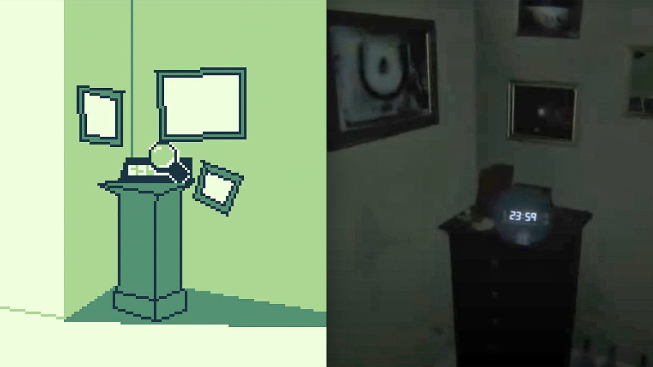 Gameplay comparisons between the Game Boy demake and the original