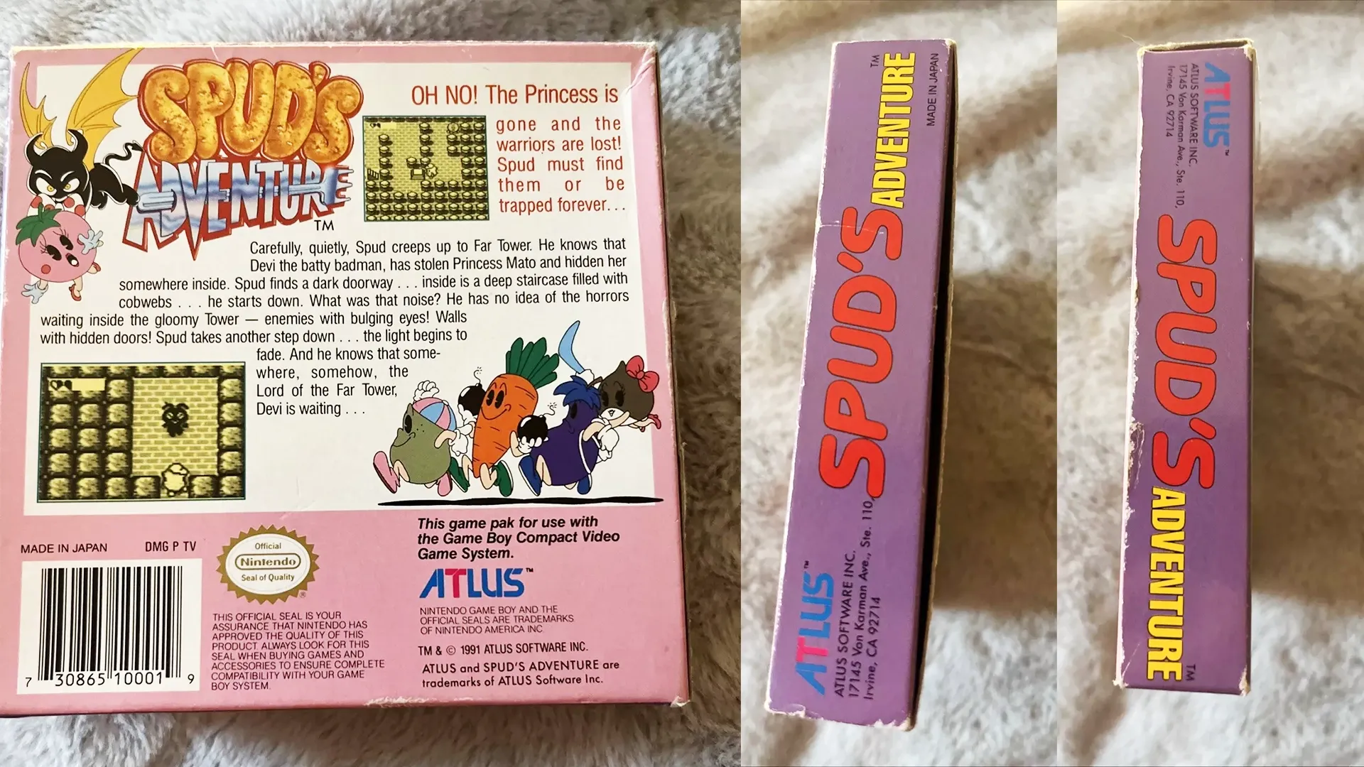 Spuds adventure boxed