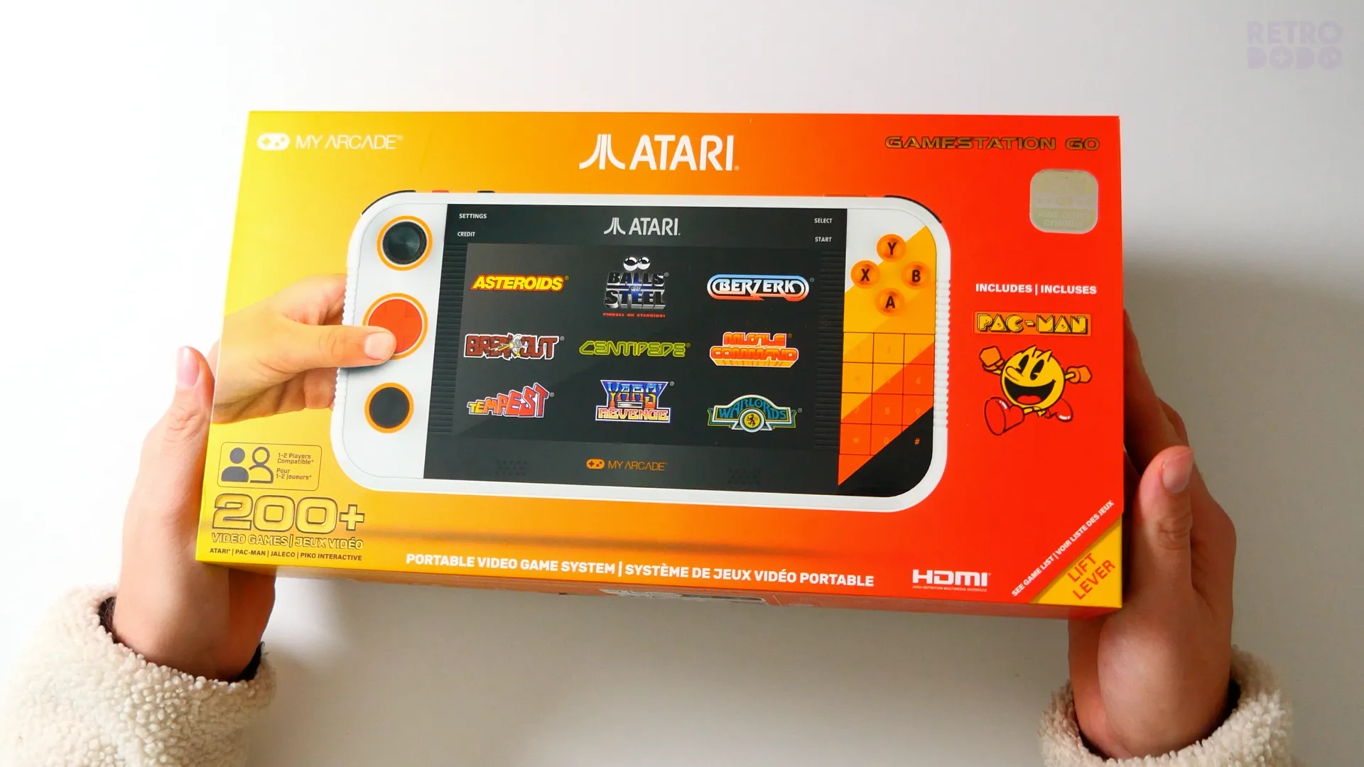 atari gamestation go box