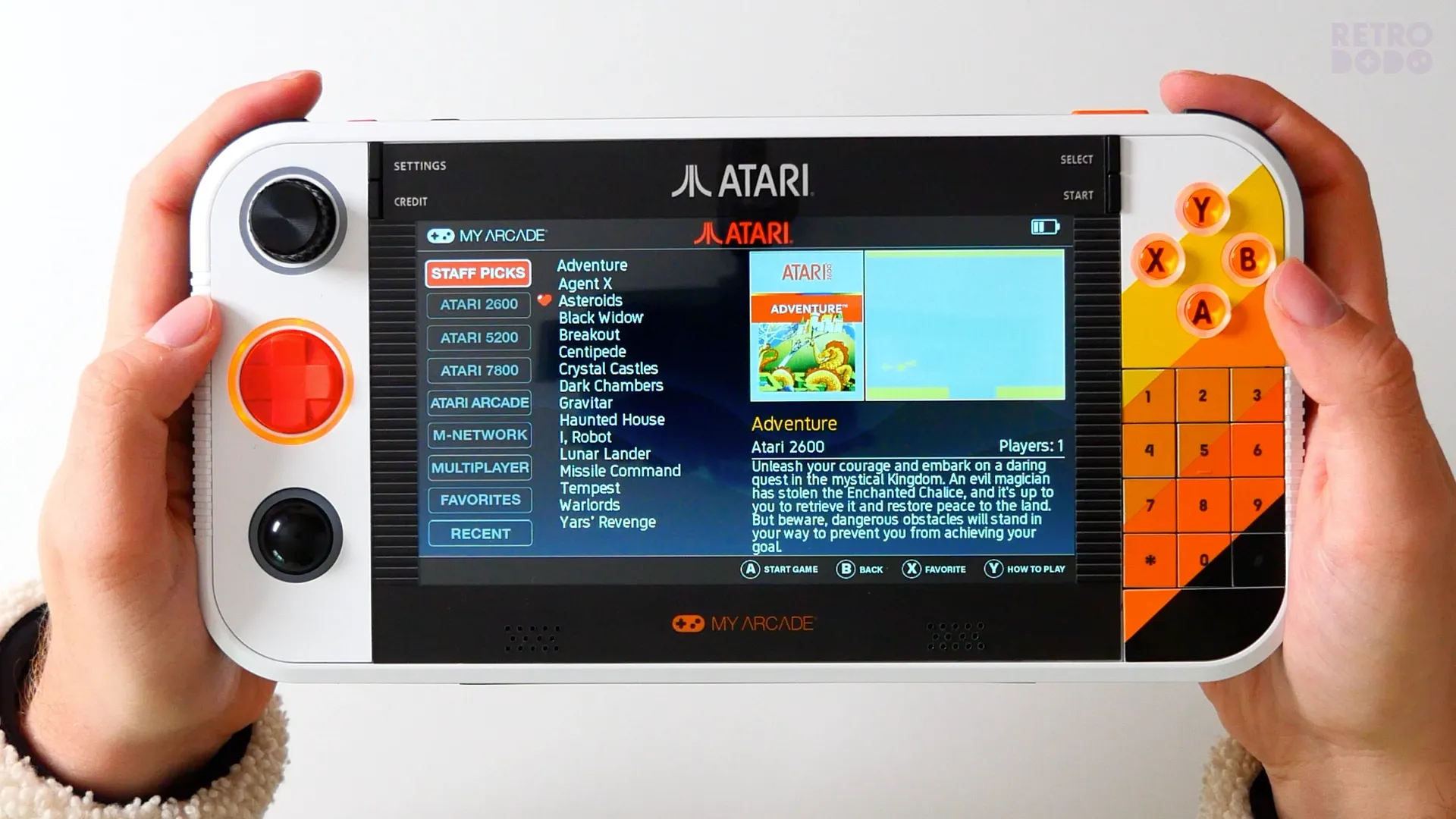 ATARI GameStation Go Games