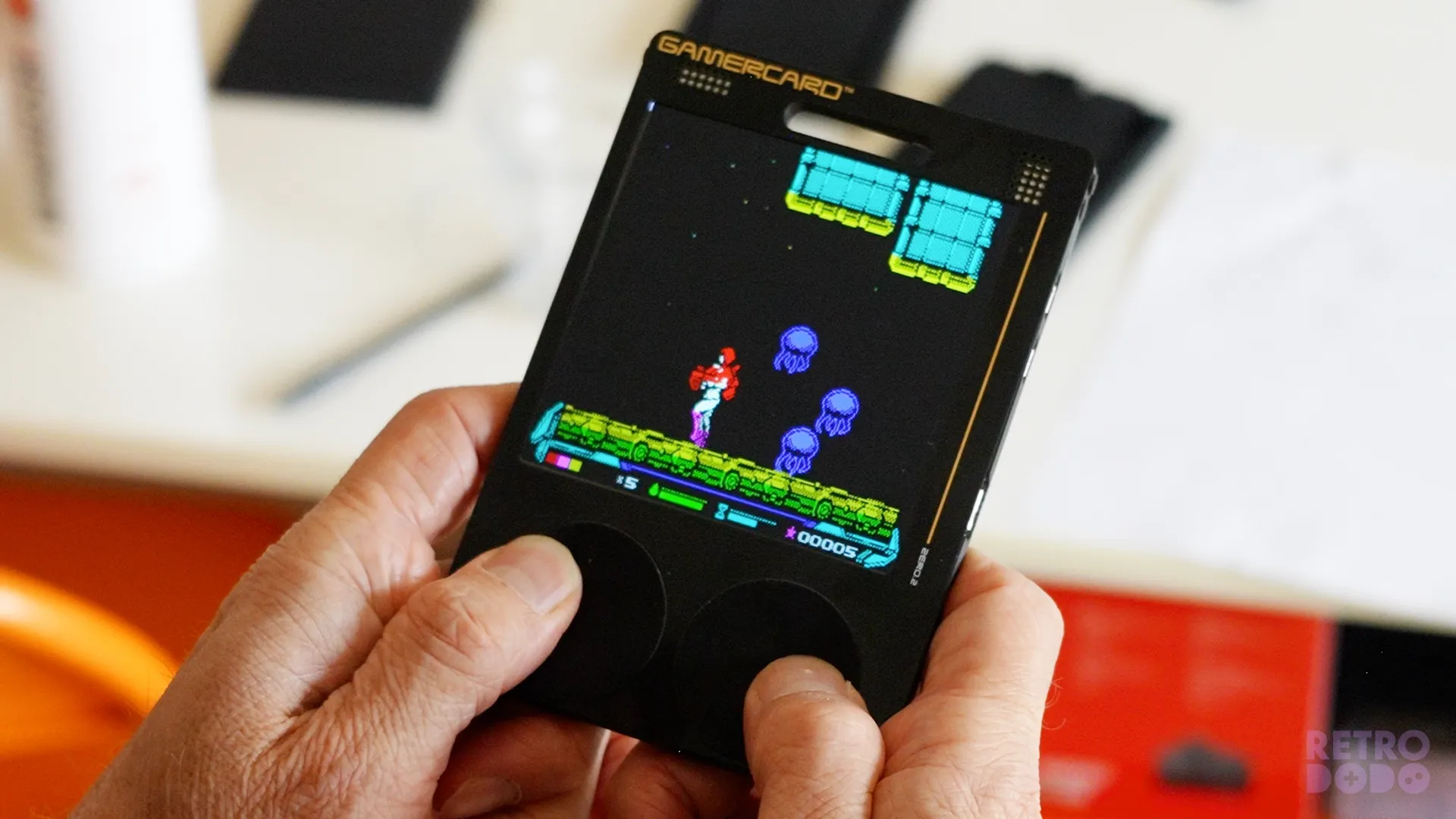 GAMERCARD playing ZX Spectrum Games