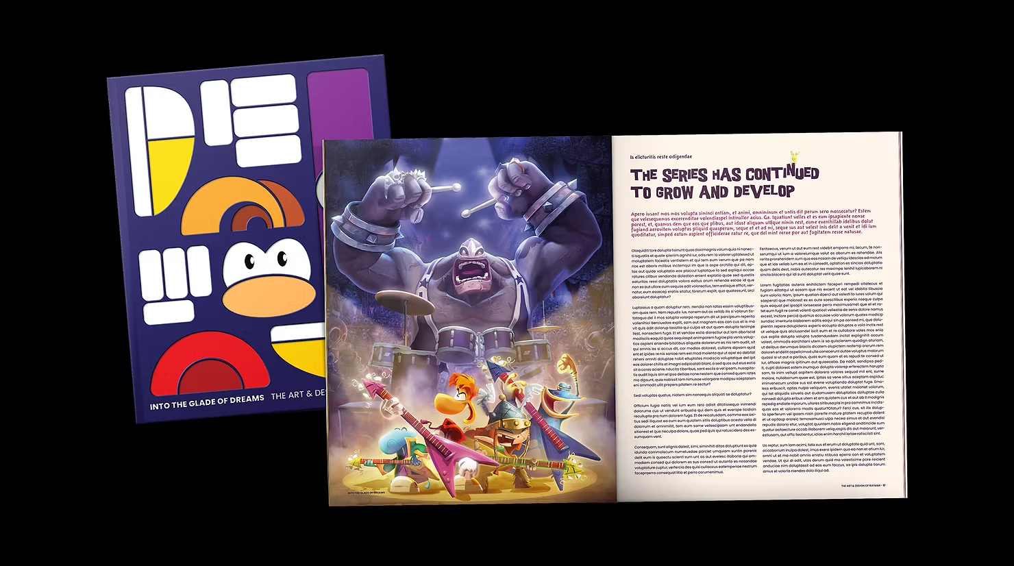 An extract from Cook & Becker's new Rayman book