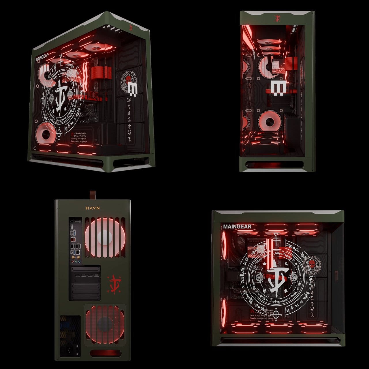 Images of the Doom Gaming PC